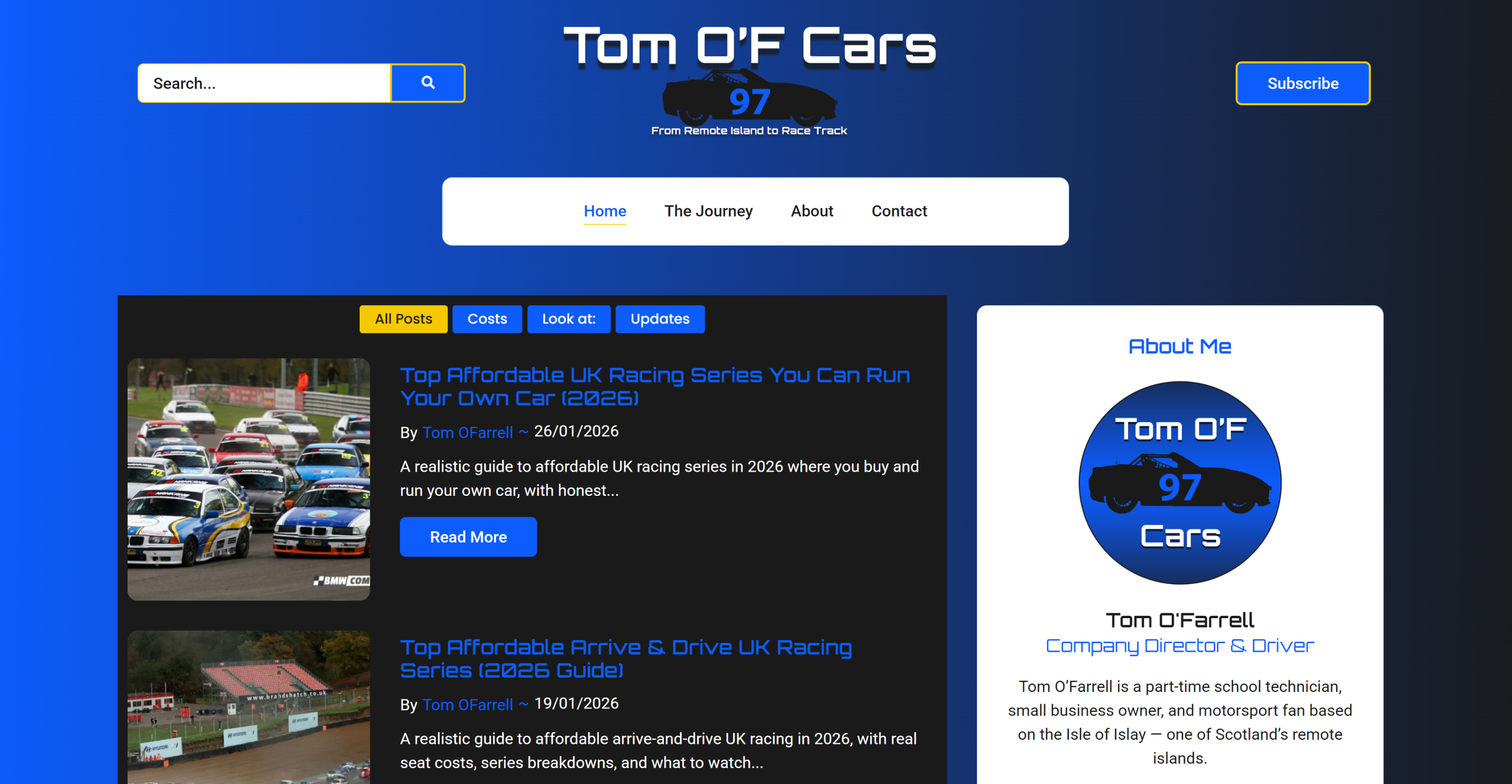 Tom O'F Cars